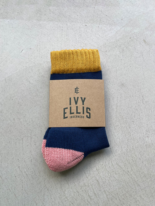 The Wallace | Women's Quarter Length Socks in sock wrap