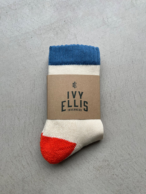 The Campbell | Women's Quarter Length Socks in sock wrap