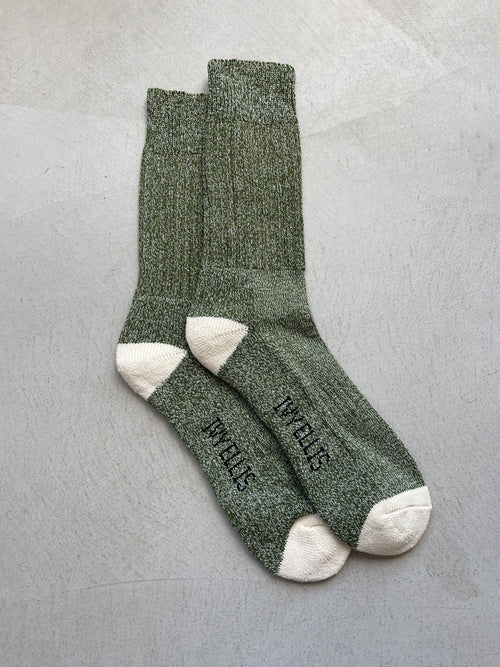 The Captain | Men's Crew Length Socks