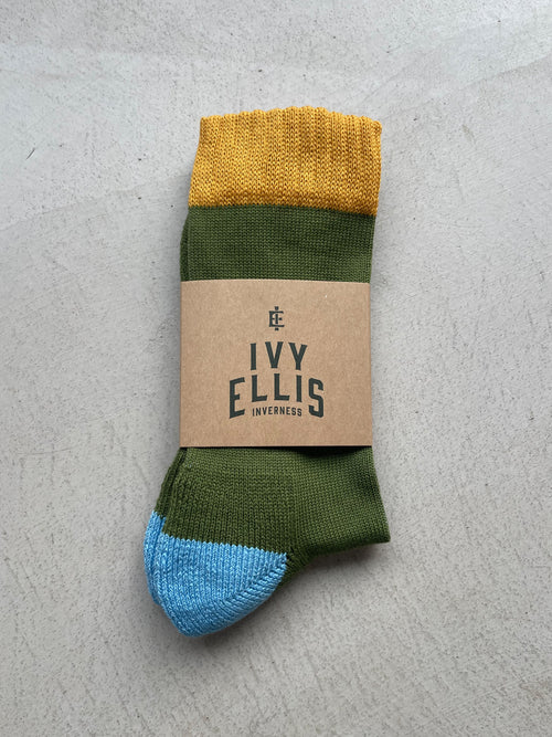 The Macnab | Men's Crew Length Socks by Ivy Ellis Socks
