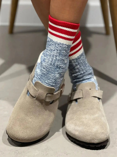 The Dornoch | Women's Slub Quarter Length Socks by Ivy Ellis Socks