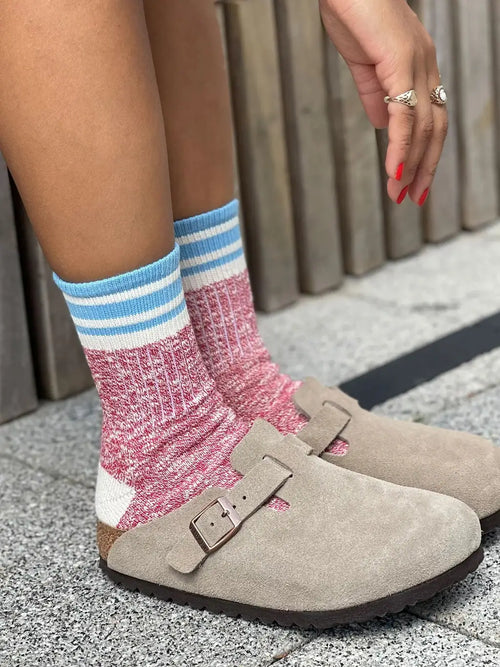 The Nairn | Women's Slub Quarter Length Socks by Ivy Ellis Socks
