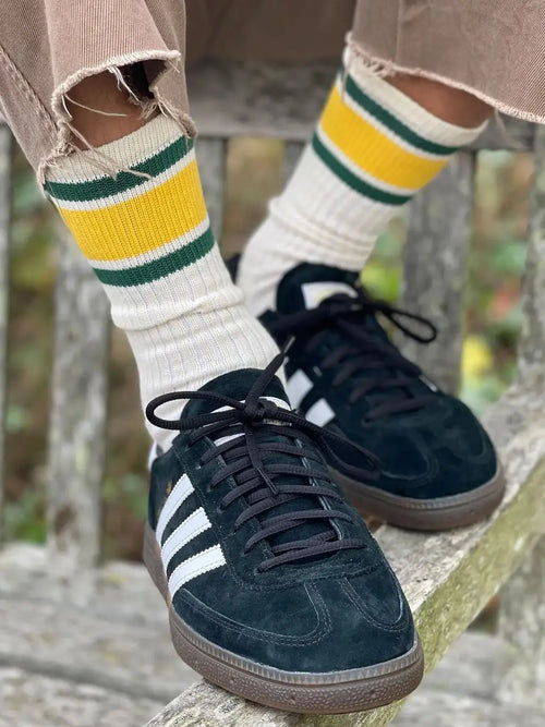 The Starr | Men's Crew Length Socks by Ivy Ellis Socks