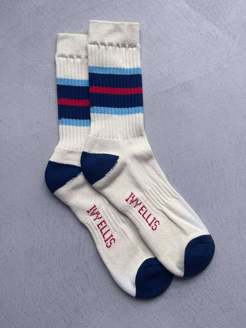 The Carlos | Men's Crew Length Socks by Ivy Ellis Socks