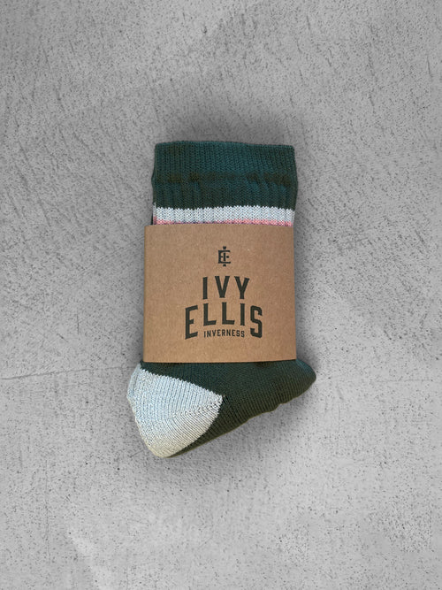 The Cooper | Women's Quarter Length Socks in sock wrap