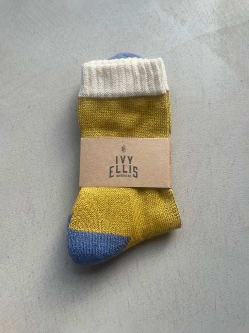The Durie | Women's Quarter Length Socks in sock wrap