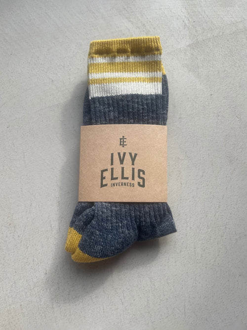 The Firemoor | Men's Crew Length Socks in sock wrap