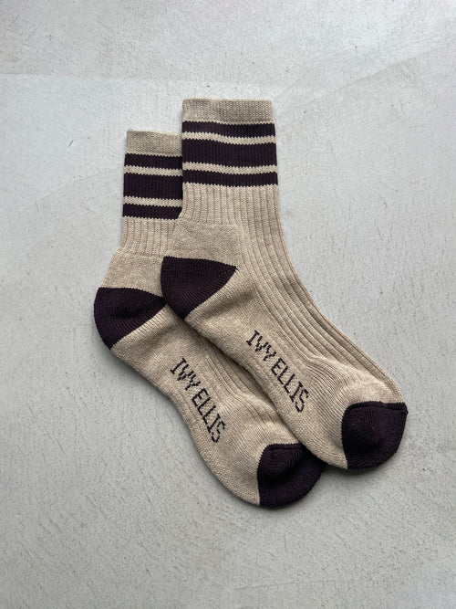 The Galdana | Women's Quarter Length Socks by Ivy Ellis Socks