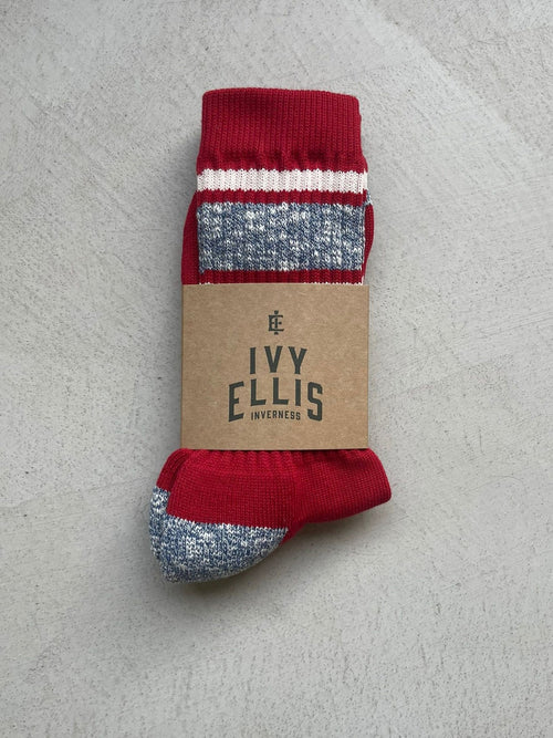 The Johan | Men's Crew Length Socks by Ivy Ellis Socks