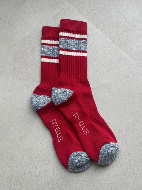 The Johan | Men's Crew Length Socks by Ivy Ellis Socks