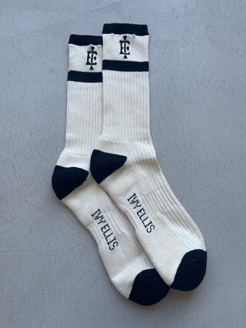 The Leonard | Men's Crew Length Socks by Ivy Ellis Socks