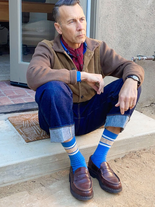 The Magnus | Men's Crew Length Socks by Ivy Ellis Socks