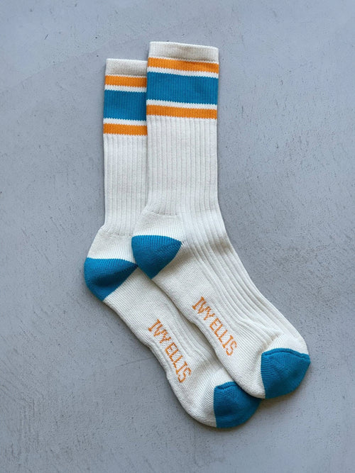The Marino | Men's Crew Length Socks by Ivy Ellis Socks