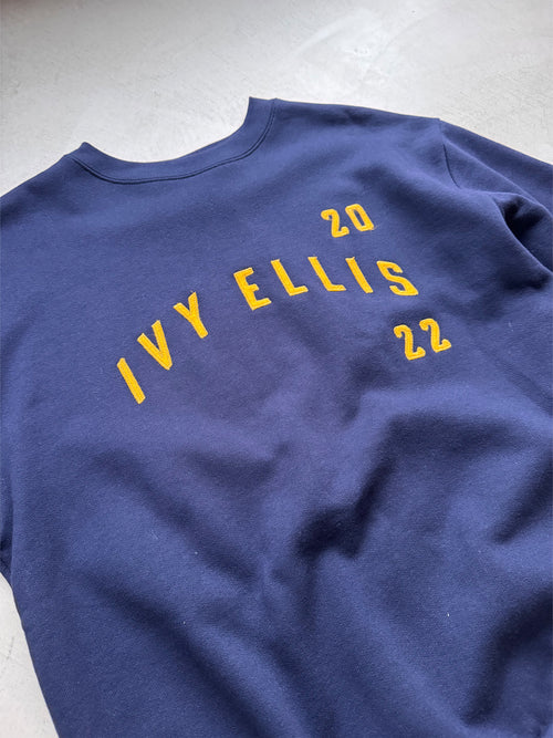 The Marquette | Unisex Crew Neck Sweatshirt - Navy