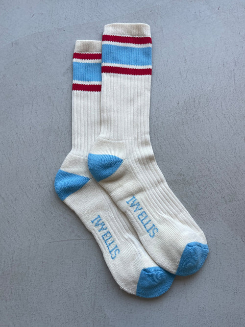 The Moon | Men's Crew Length Socks by Ivy Ellis Socks