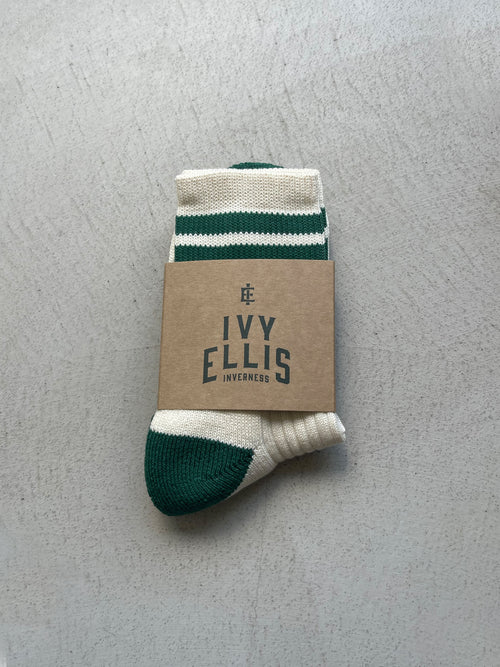 The Namath | Women's Quarter Length Socks by Ivy Ellis Socks