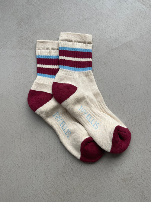 The Romeo | Women's Quarter Length Socks by Ivy Ellis Socks
