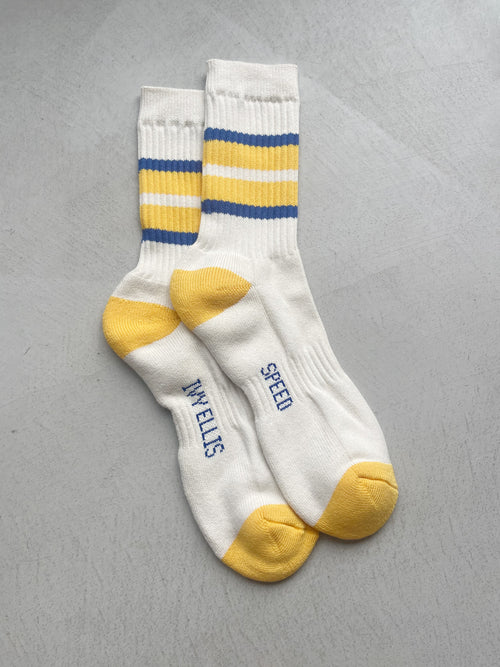 The Speed #1 | Men's Crew Length Socks by Ivy Ellis Socks