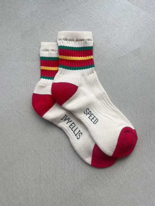The Speed #2 | Women's Quarter Length Socks by Ivy Ellis Socks