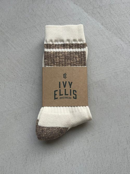 The Stenerson | Men's Crew Length Socks by Ivy Ellis Socks