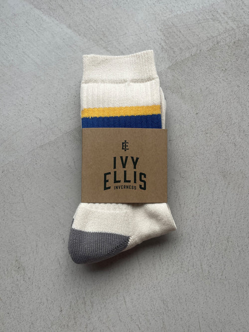 The Sutter | Men's Crew Length Socks in sock wrap