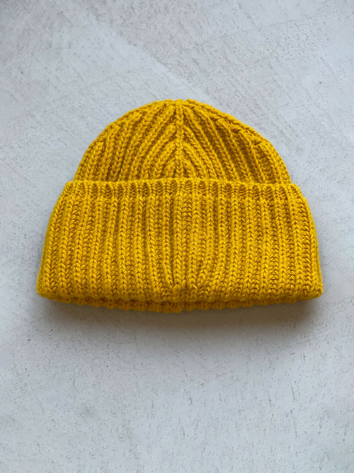 The Cousteau | Old Gold Unisex Beanie / Watch Cap