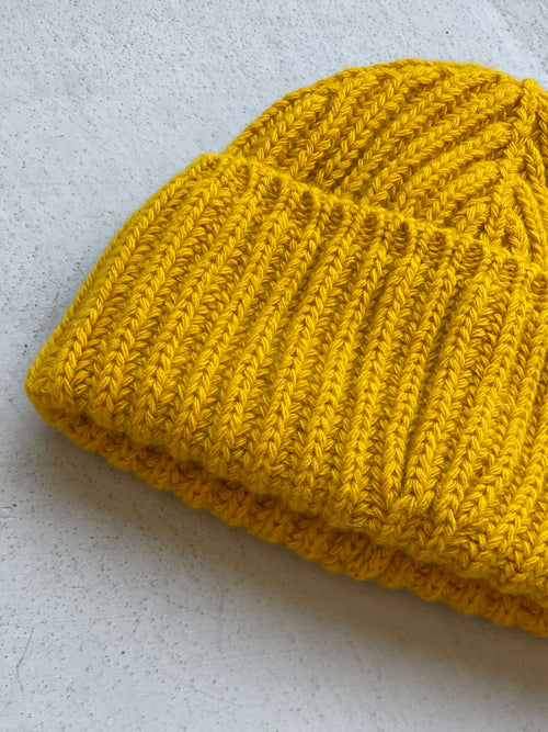 The Cousteau | Old Gold Unisex Beanie / Watch Cap