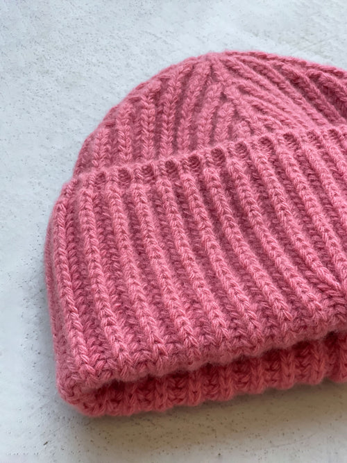 The Cousteau | Pink Unisex Beanie / Watch Cap