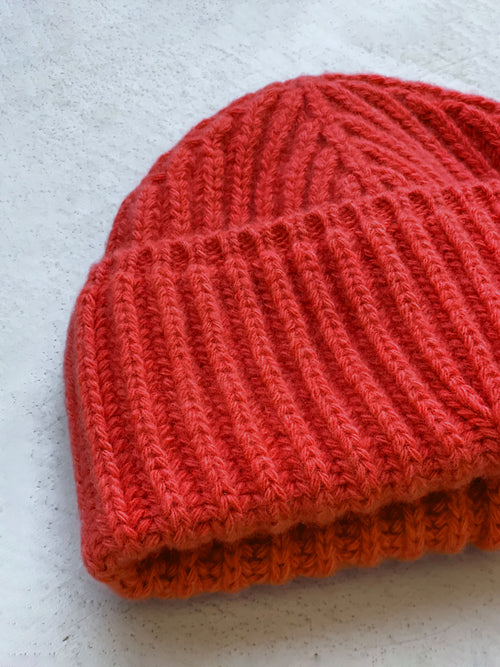 The Cousteau | Red Unisex Beanie / Watch Cap