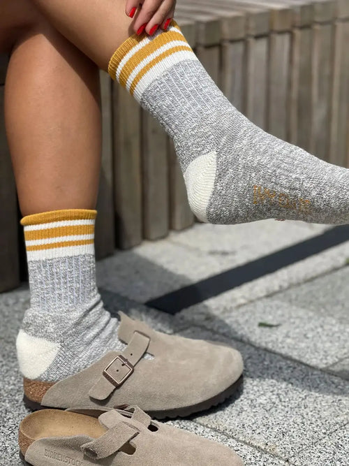 The Sinclair | Women's Slub Quarter Length Socks by Ivy Ellis Socks