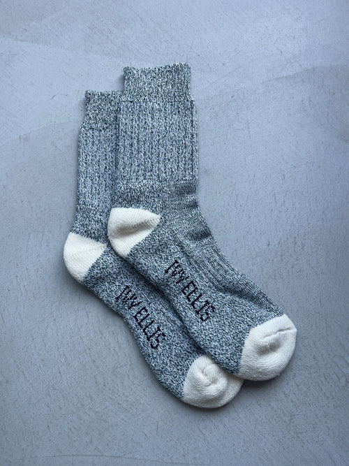 The Tideline | Women's Quarter Length Socks by Ivy Ellis Socks