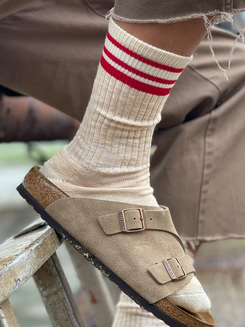 The Torrisdale | Men's Slub Crew Length Socks by Ivy Ellis Socks