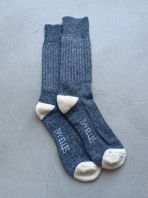 The Voyager | Men's Crew Length Socks by Ivy Ellis Socks