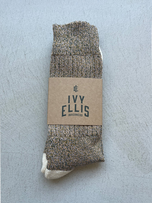 The Westface | Men's Crew Length Socks by Ivy Ellis Socks
