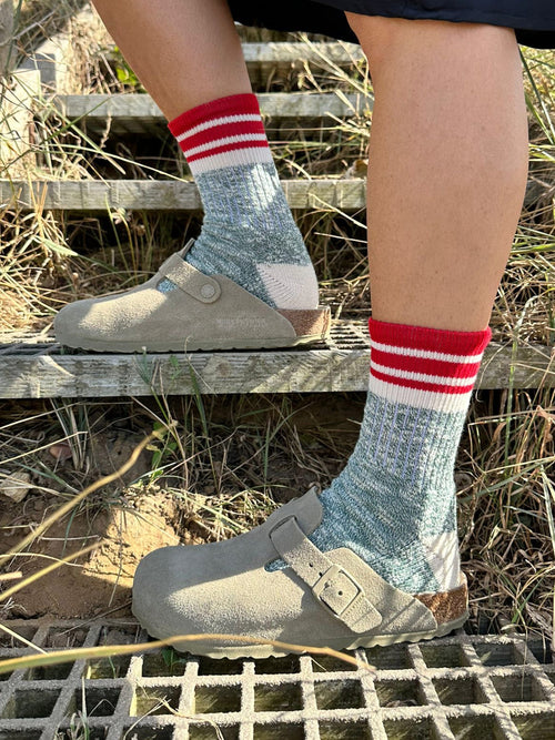 The Melvich | Women's Slub Quarter Length Socks by Ivy Ellis Socks