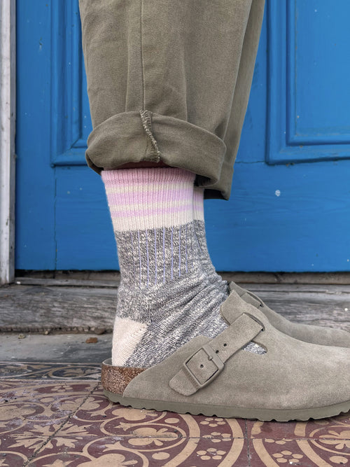 The Rosemarkie | Women's Slub Quarter Length Socks by Ivy Ellis Socks