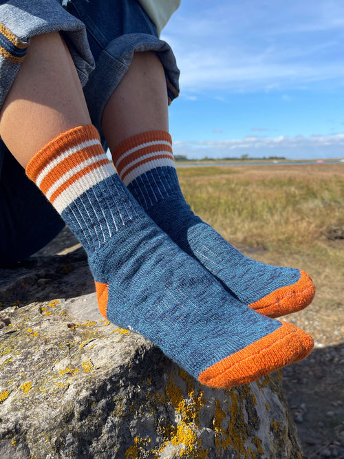 The Sannick | Women's Slub Quarter Length Socks by Ivy Ellis Socks
