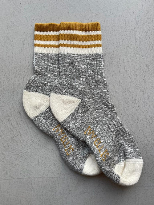 The Sinclair | Women's Slub Quarter Length Socks by Ivy Ellis Socks