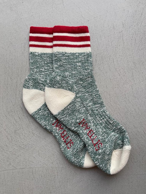 The Melvich | Women's Slub Quarter Length Socks by Ivy Ellis Socks