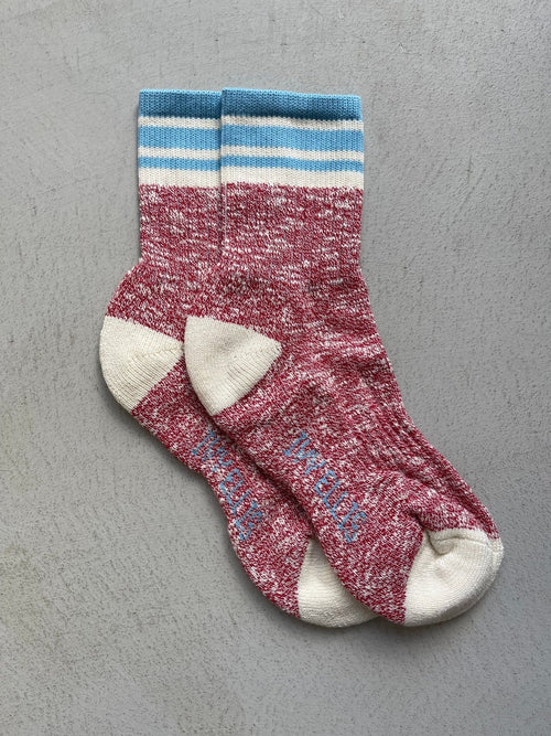 The Nairn | Women's Slub Quarter Length Socks by Ivy Ellis Socks