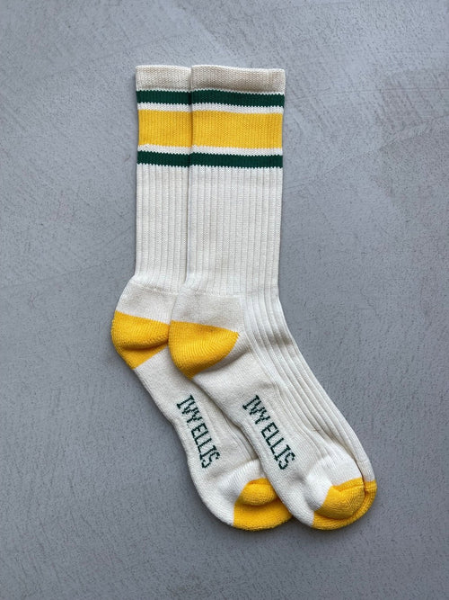 The Starr | Men's Crew Length Socks by Ivy Ellis Socks