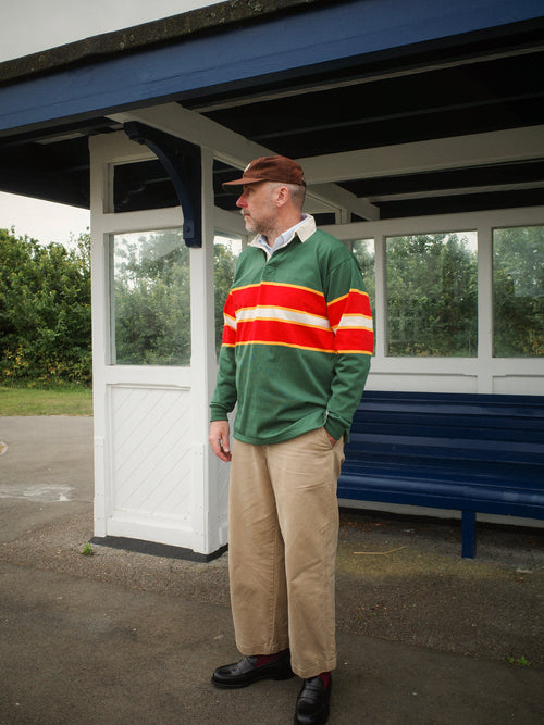 The Malone in Green | Unisex Rugby Shirt