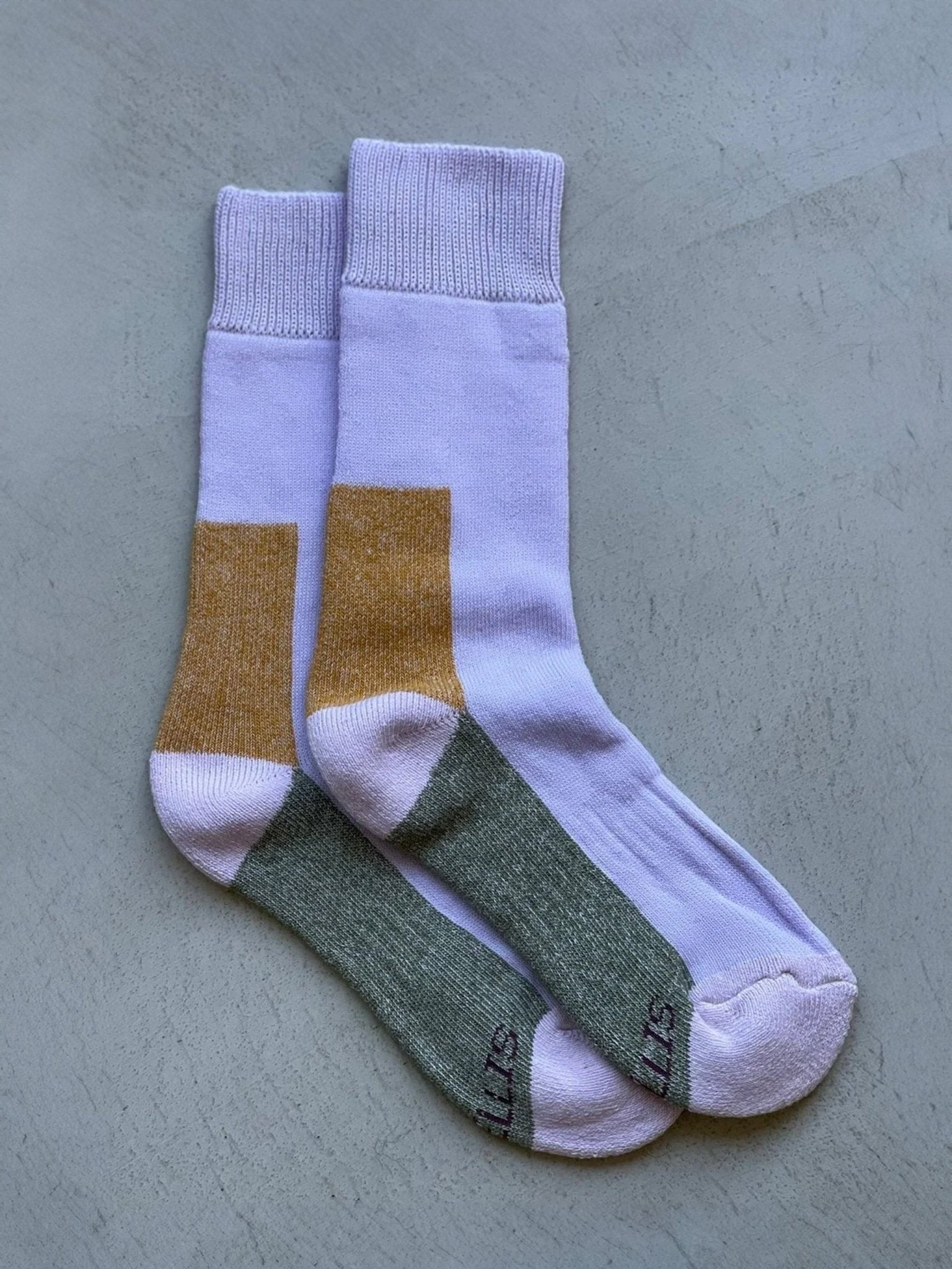 The Carlton | Men's Crew Length Socks by Ivy Ellis Socks