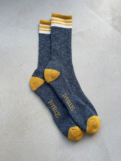 The Firemoor | Men&#39;s Slub Crew Length Socks