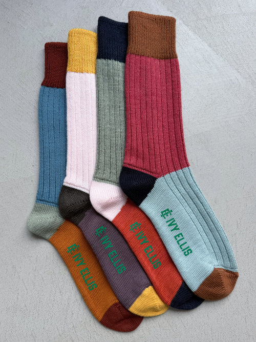 The Flintshire | Men's Crew Length Socks