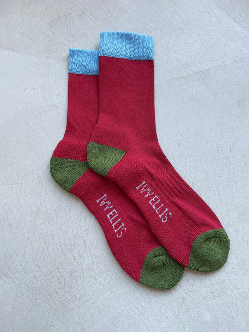 The Hepburn | Men's Crew Length Socks by Ivy Ellis Socks 