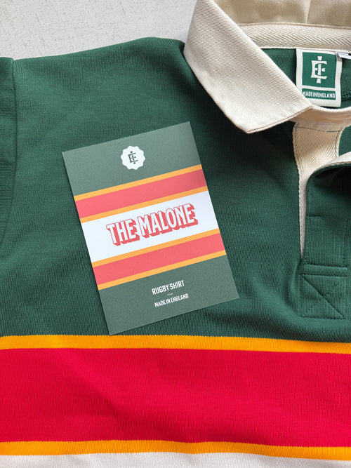 The Malone in Green | Unisex Rugby Shirt