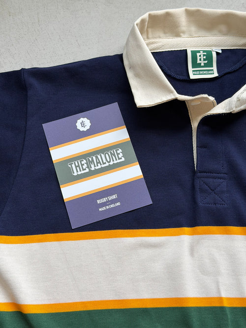 The Malone in Navy | Unisex Rugby Shirt