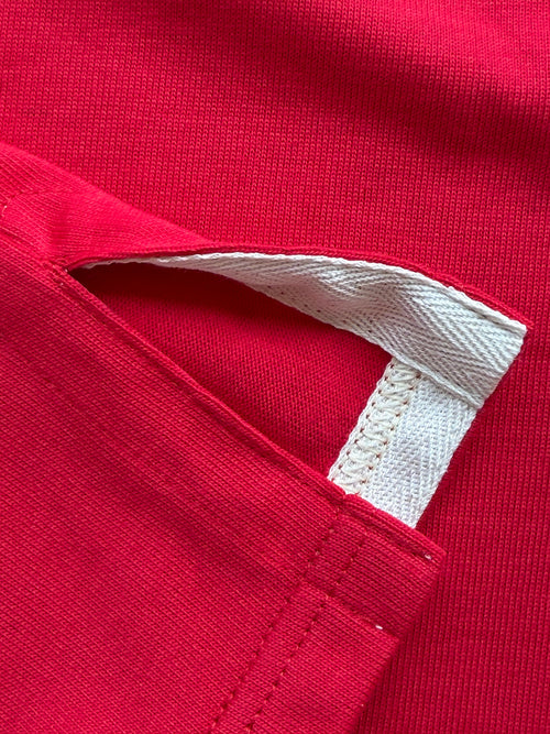 The Malone in Red | Unisex Rugby Shirt