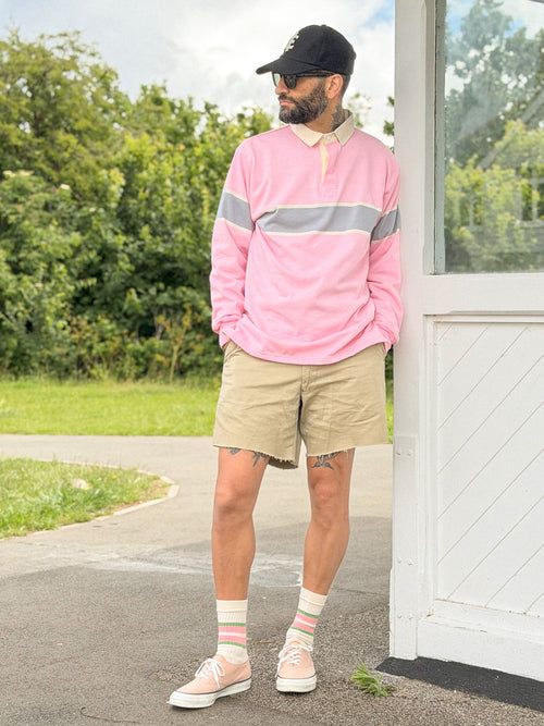 The Mayday in Pink | Unisex Rugby Shirt